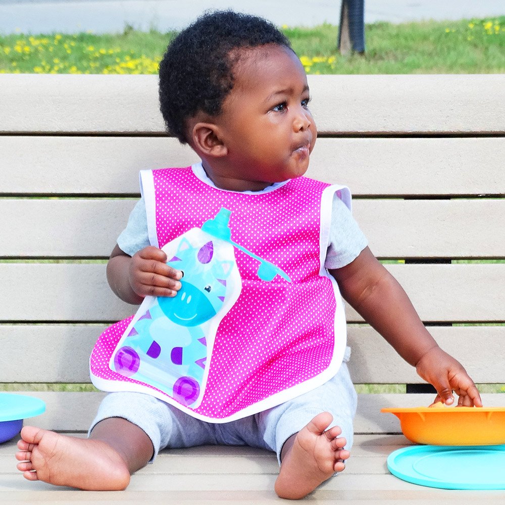 ChooMee SoftSip Food Pouch Top | Baby Led Weaning | No Spill Flow Control Valve, Protects Childs Mouth, 100% Silicone, BPA Free | 2CT Aqua Purple