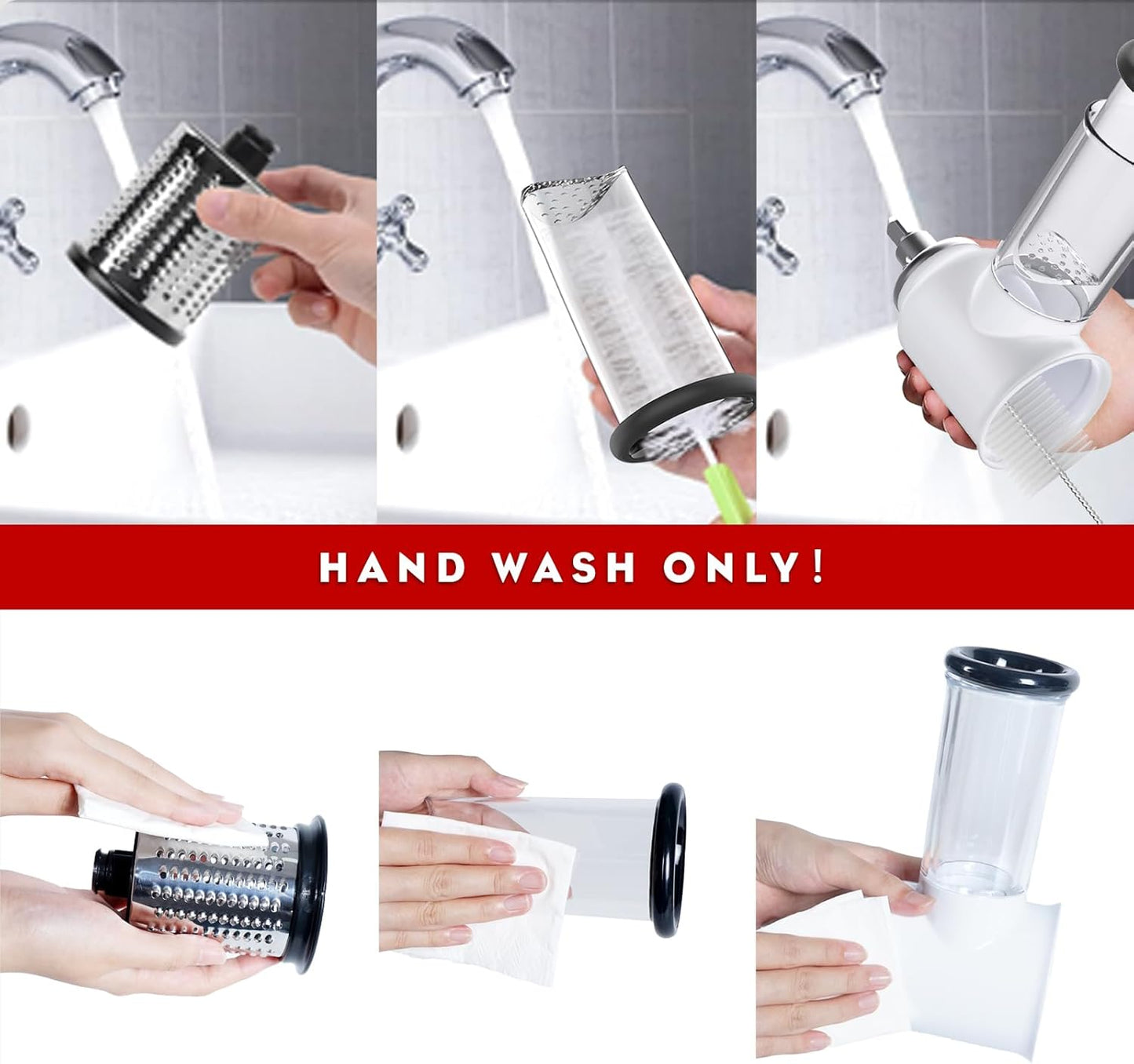 Slicer Shredder Attachments for KitchenAid Stand Mixers, Cheese Grater for Kitchenaid, Salad Maker, Food Slicer by InnoMoon