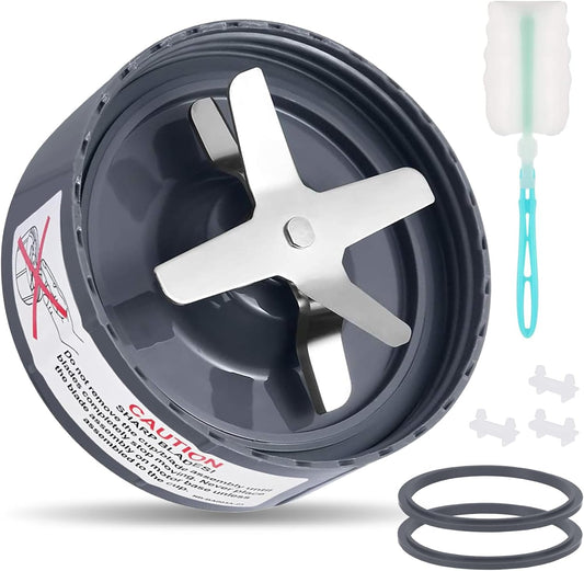 7 Pieces Blade Replacement Parts Blender Extractor Cross Blade Compatible with Nutribullet 600W and Pro 900W
