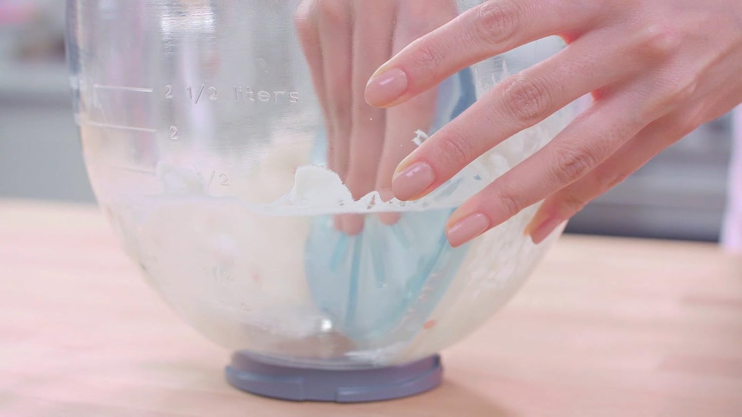 Whisk Wiper PRO for Tilt Head Stand Mixers (For Tilt-Head Mixers, Violet)