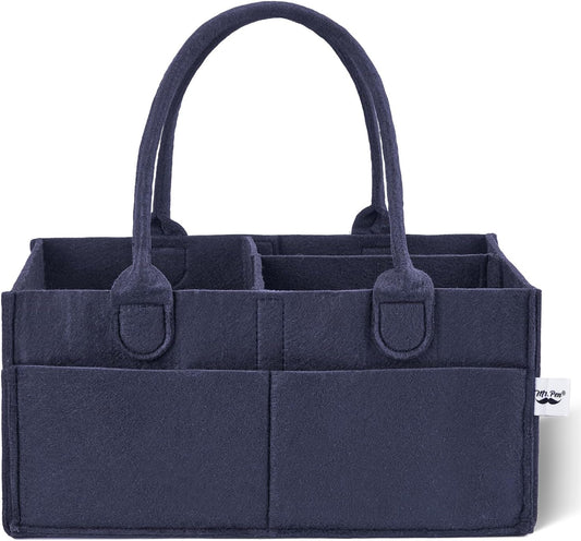 Mr. Pen- Baby Diaper Caddy Organizer, Navy Blue, Car Diaper Caddy, Portable Diaper Caddy, Diaper Organizer for Changing Table, Baby Organizer for Nursery