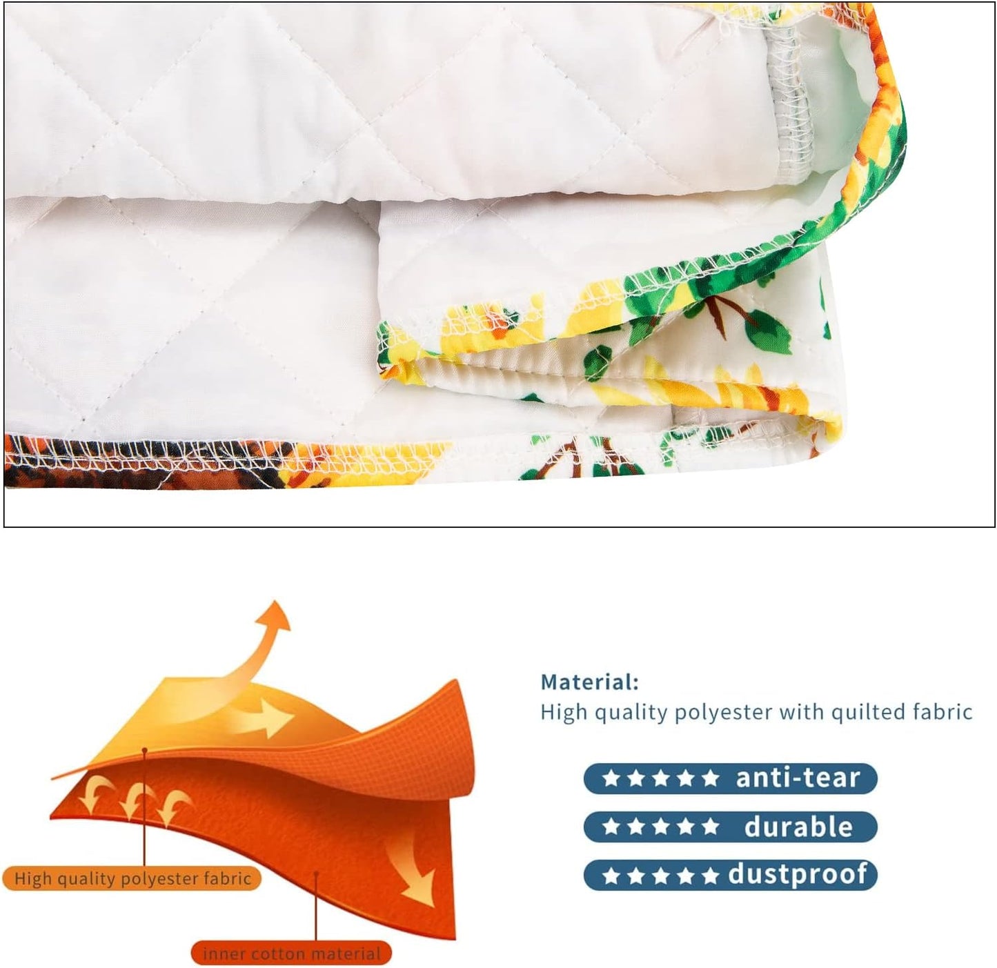 Kitchen Aid Mixer Cover Compatible with 6-8 Quarts Kitchen Aid/Hamilton Stand Mixer/Tilt Head & Bowl Lift Model,Flower Print Mixer Cover Pioneer Woman Kitchen Accessories,Kitchen Aid Mixer Accessories