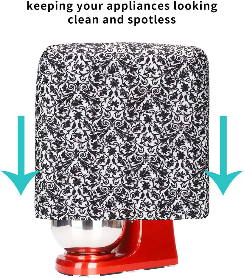 Kitchen Aid Mixer Cover,Kitchen Mixer Cover Compatible with 6-8 Quarts Kitchenaid/Hamilton Stand Mixer,Cover For Kitchen Aid Mixer,Kitchen Stand Mixer Covers.Kitchen Aid Mixer Assecories.Paisley