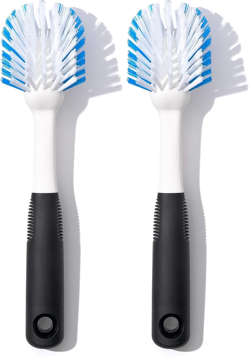 OXO Good Grips Dish Brush, White/Black (Pack of 2)