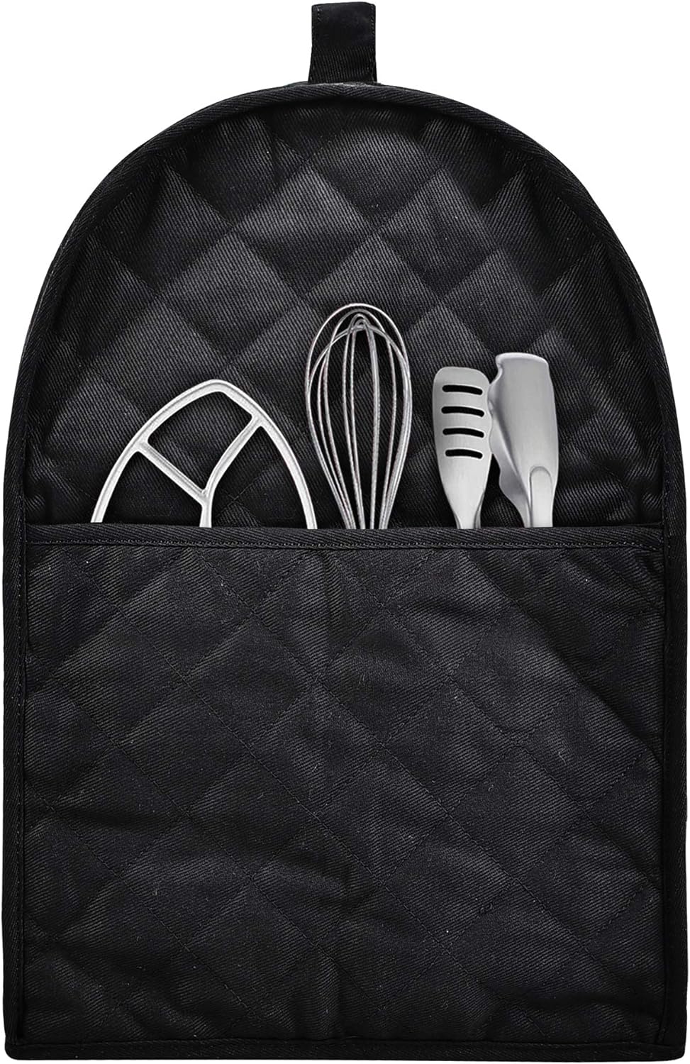 Stand Mixer Cover compatible with Kitchenaid Mixer, Fits All Tilt Head & Bowl Lift Models,Fine, Soft, Not Easy to Fade, Not Easy To Pilling. (Fits for 4.5-Quart and All 5-Quart, Black)