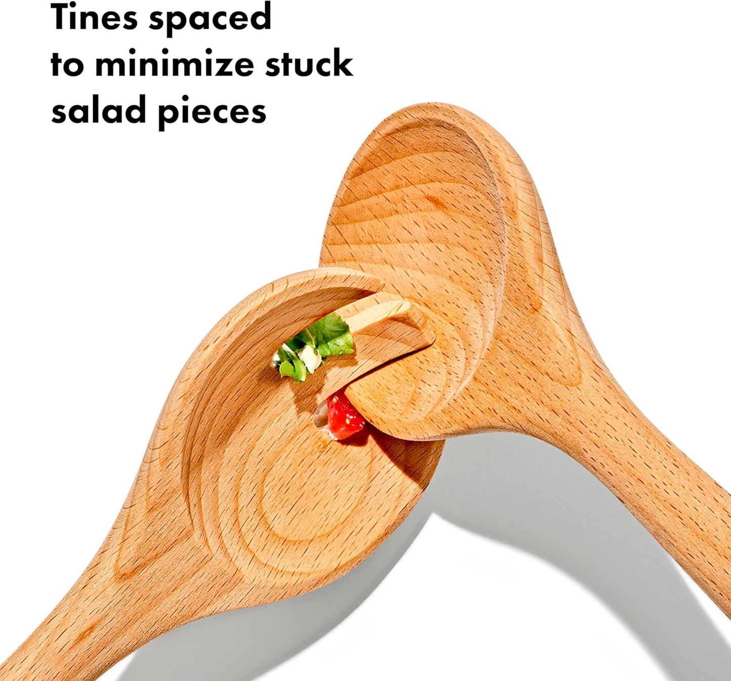 OXO Good Grips Beechwood Salad Servers – 2-Piece Set