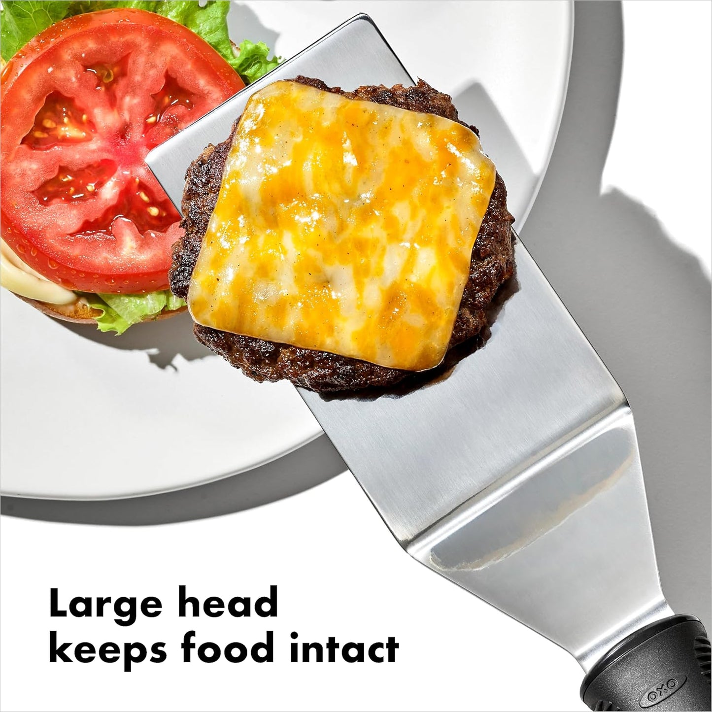 OXO Good Grips Restaurant Turner, Black/Silver