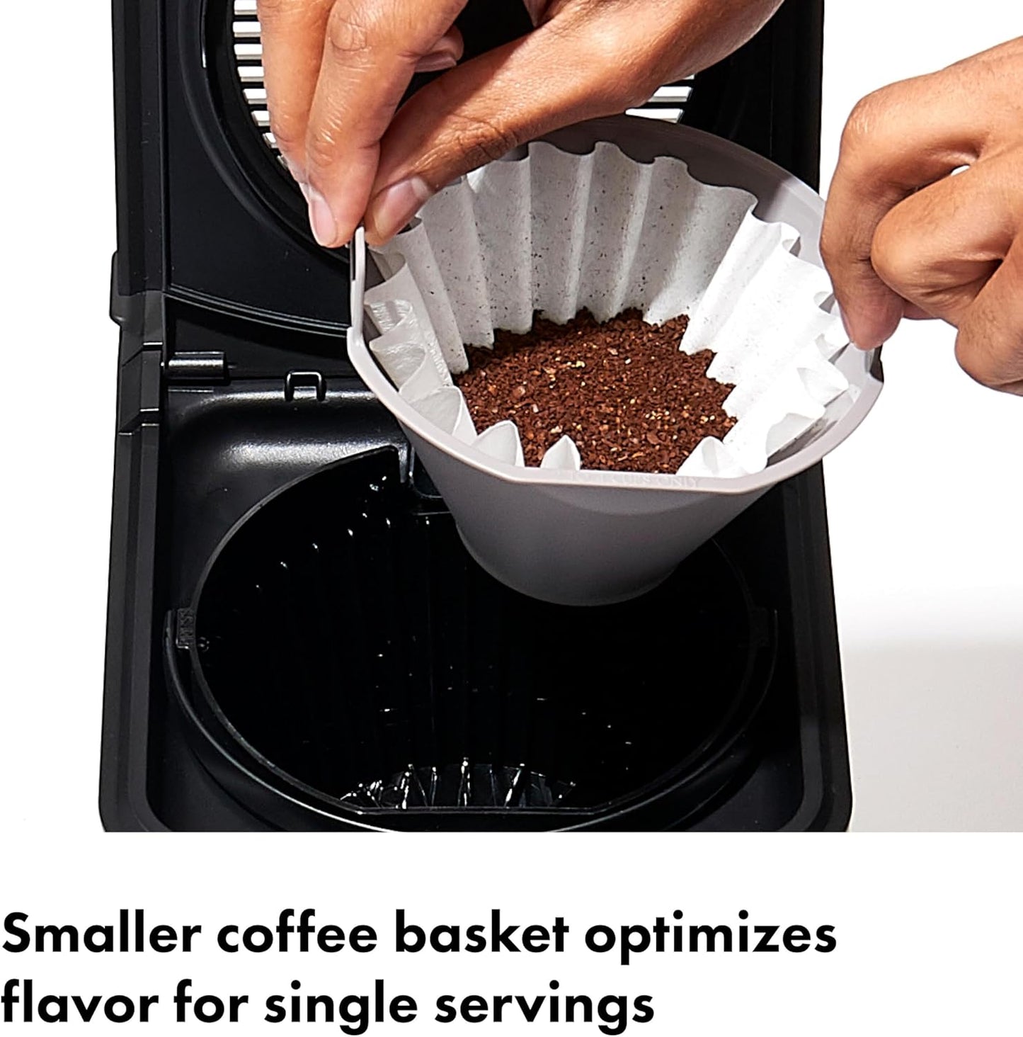 OXO Brew 8-Cup Coffee Maker with Podless Single-Serve Function and Glass Carafe - SCA Certified