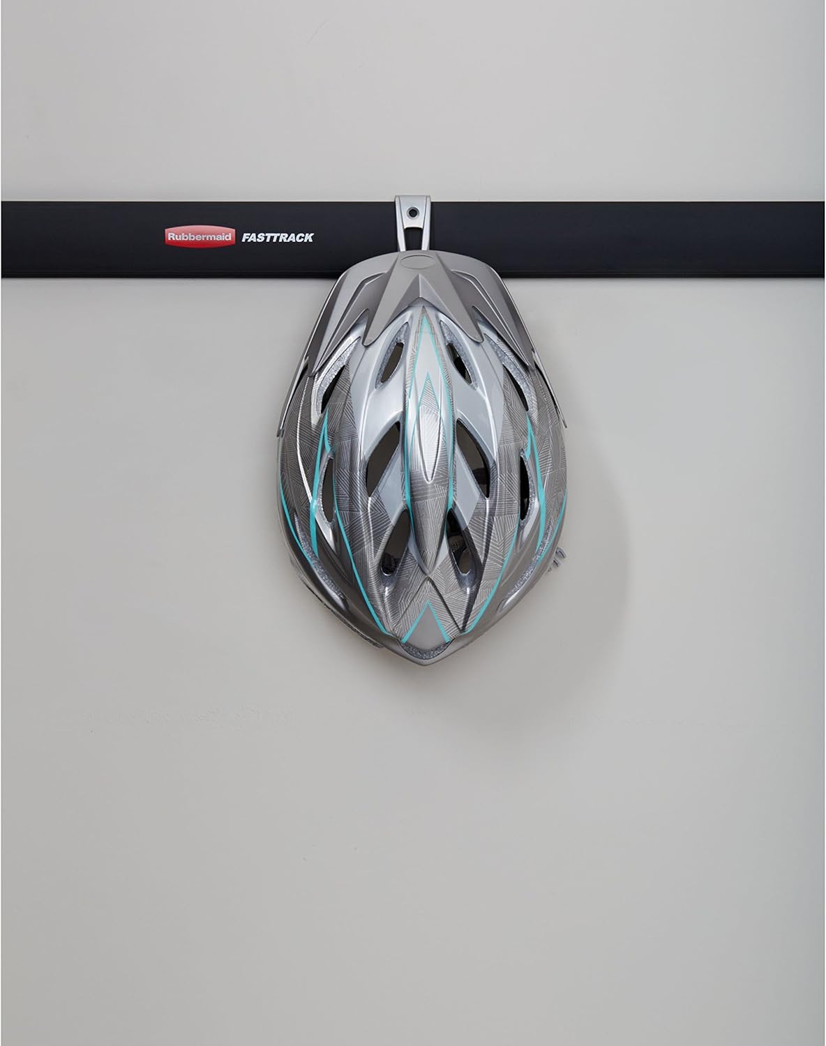 Rubbermaid Fasttrack Compact Hook for Garage Organization, Soft Grip, Ideal for Cords/Ropes/Small Hoses/Camping Chairs (Pack of 6)