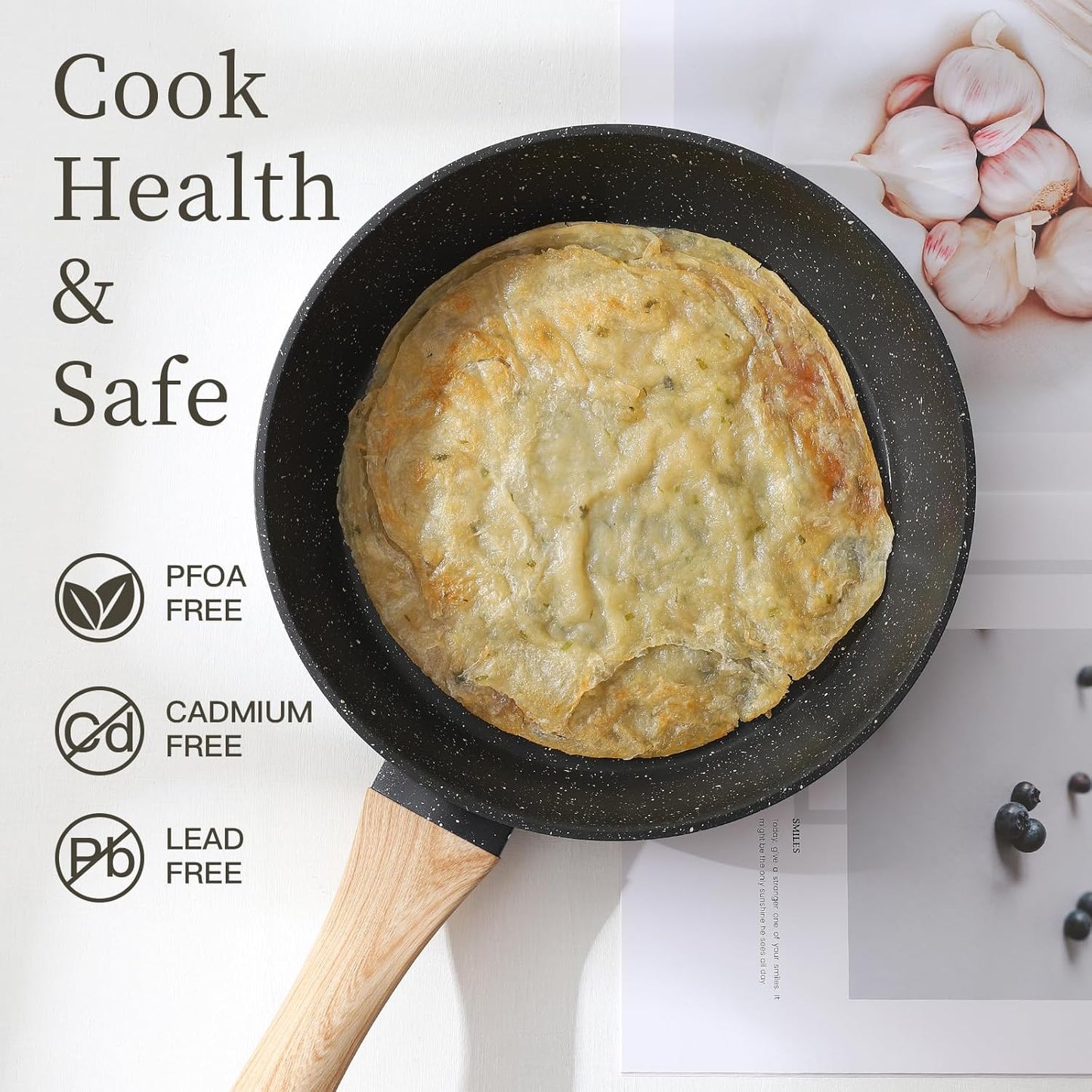 21PCS Pots and Pans Set Non Stick Cookware Set Nonstick with Cooking Set