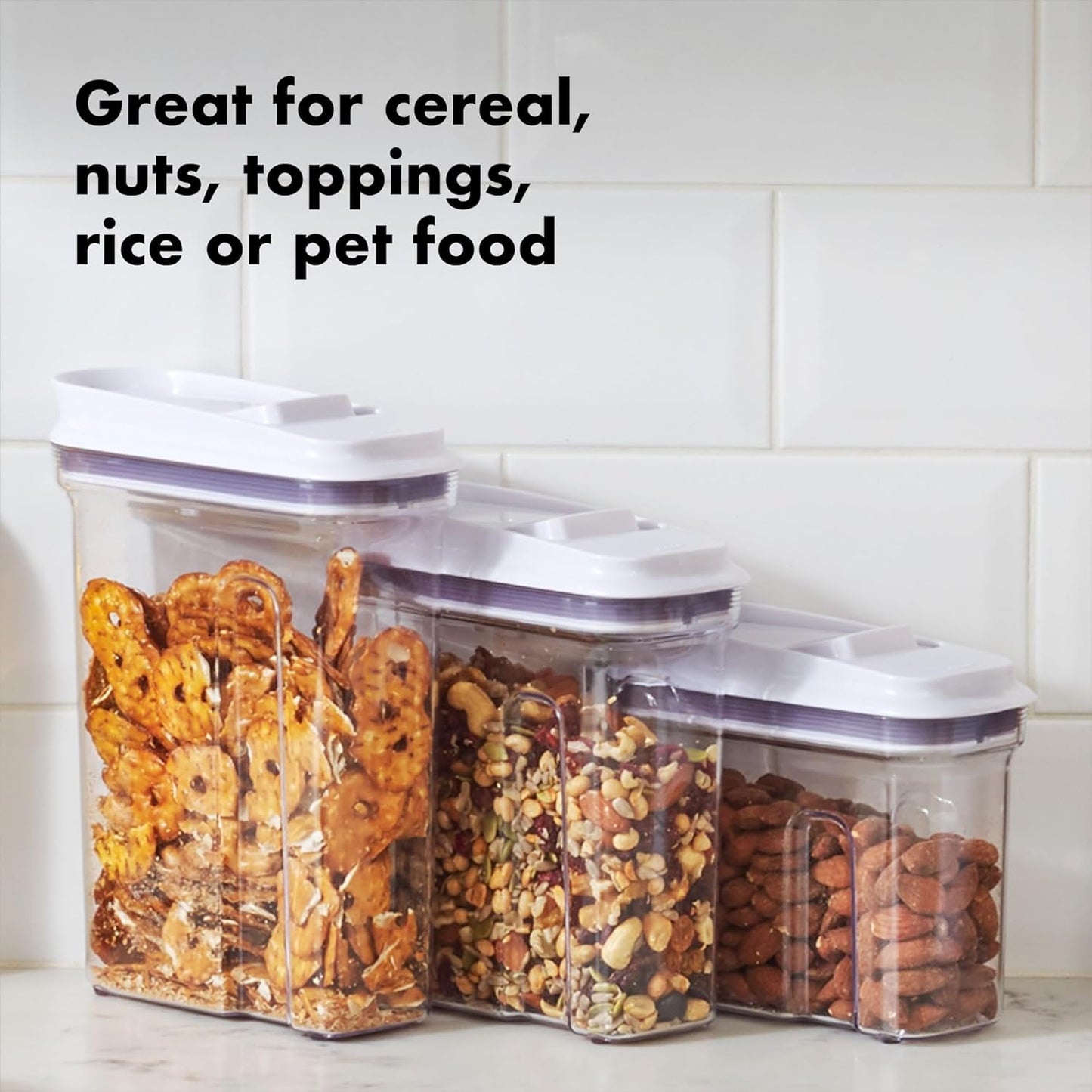 OXO Good Grips Airtight POP Large Cereal Dispenser (4.5 Qt)