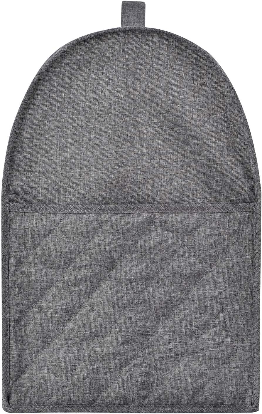 Stand Mixer Dust-proof Cover for KitchenAid Mixer，Multi Pockets for Various Kitchen Appliance Accessories，Water-resistant，Easy Cleaning (Grey, Fit for Tilt Head 4.5-5 Quart)