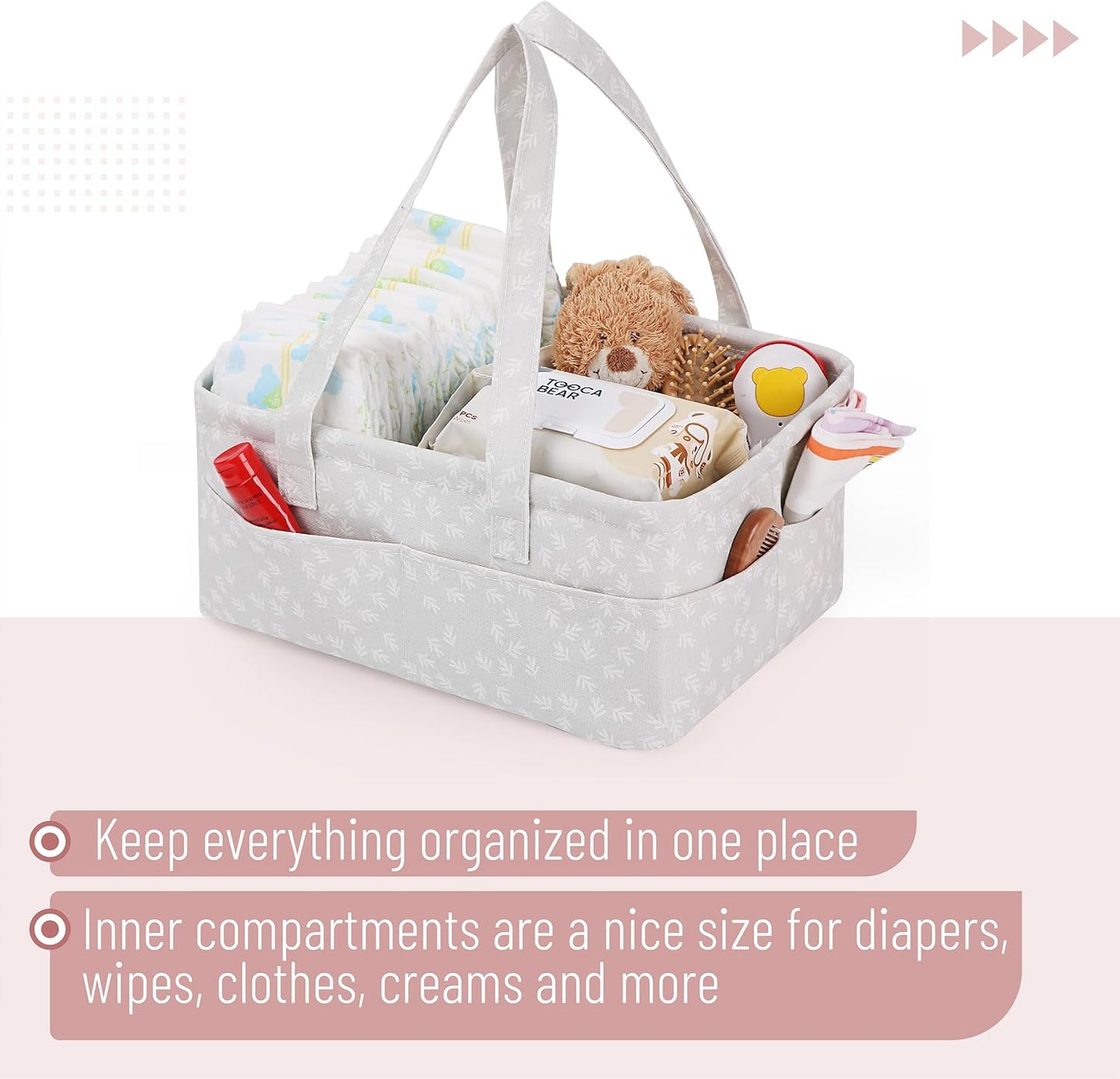 Mr. Pen- Baby Diaper Caddy Organizer, Diaper Organizer, Baby Organizer, Car Diaper Caddy