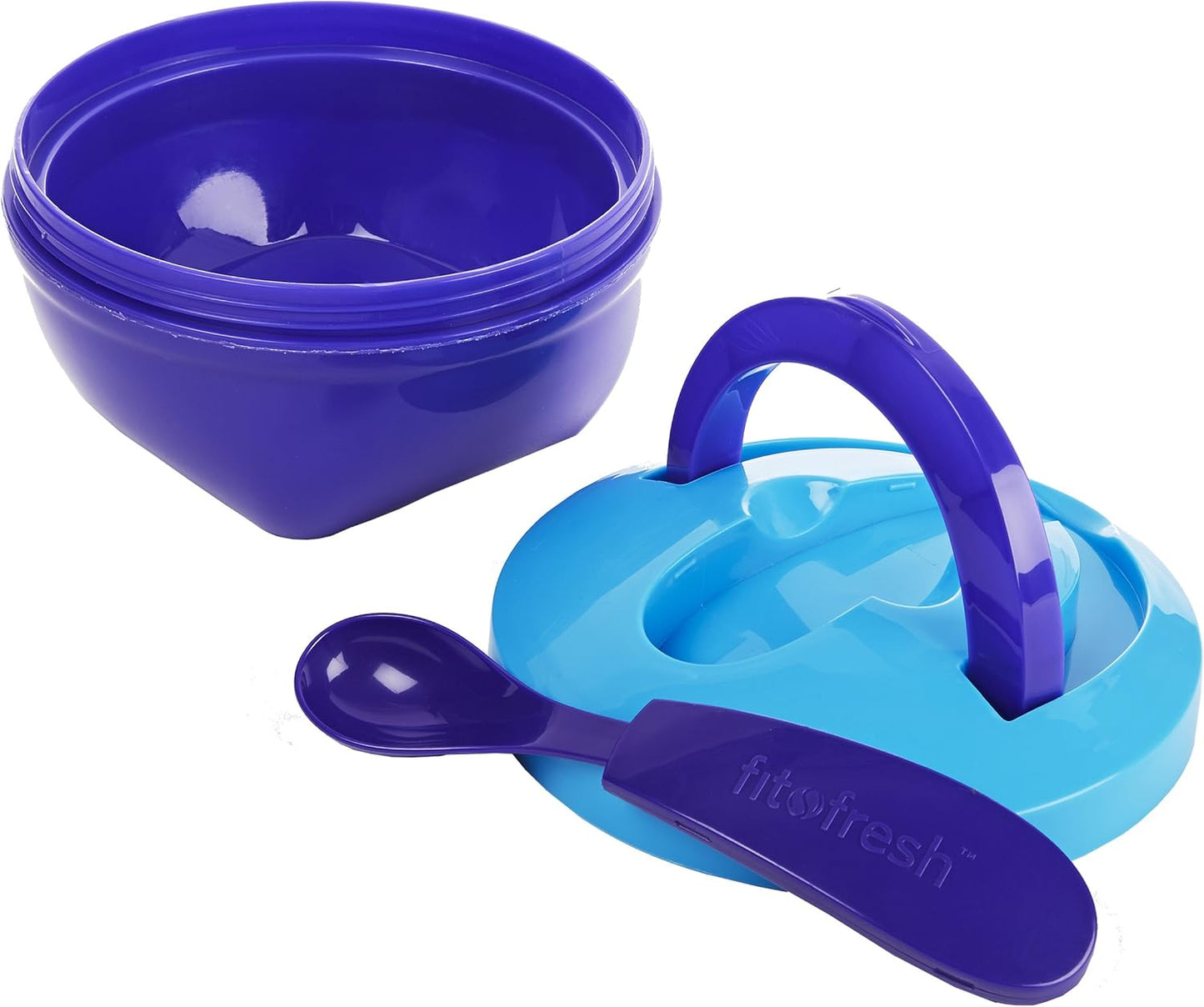 Fit & Fresh Kid's Spill-Proof Meal Container, 14 ounce capacity, Colors may vary