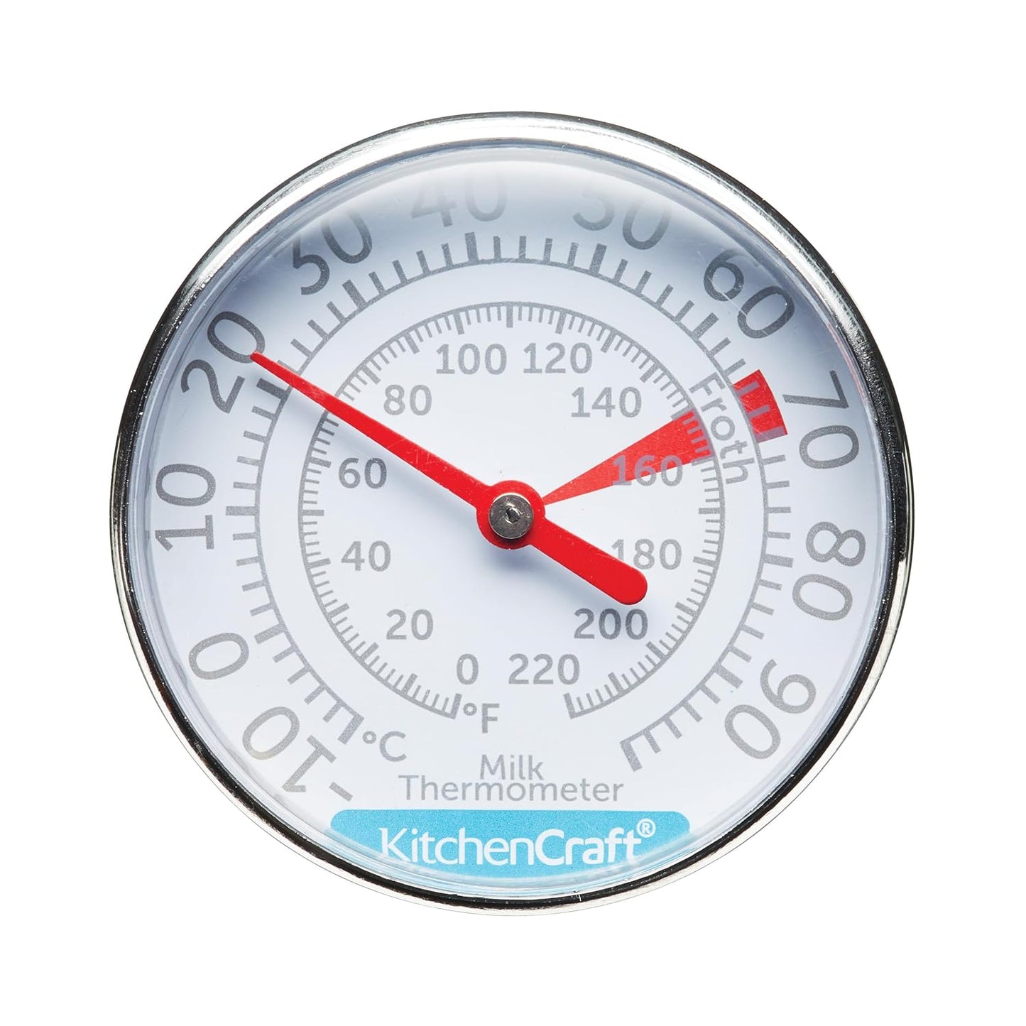 Kitchen Craft KCMILKTH Stainless Steel Milk Frothing Thermometer