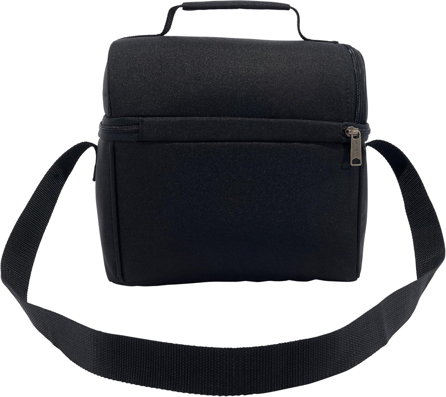 Carhartt Camping Cooler, Worksite Lunchbox, Soft Shell Lunch Bag for Construction Sites, Work and Everyday Use, Black