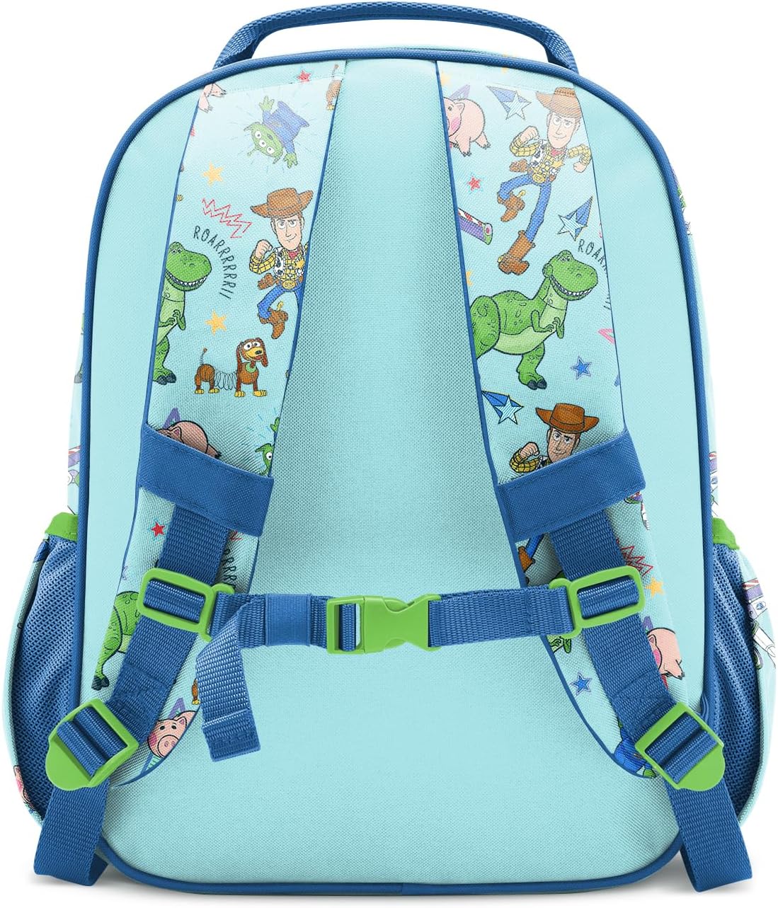 Simple Modern Medium Disney Pixar Toddler Backpack for School Girls and Boys | Kindergarten Elementary Kids Backpack | Fletcher Collection | Kids - 15" tall | Buzz and Woody Adventures
