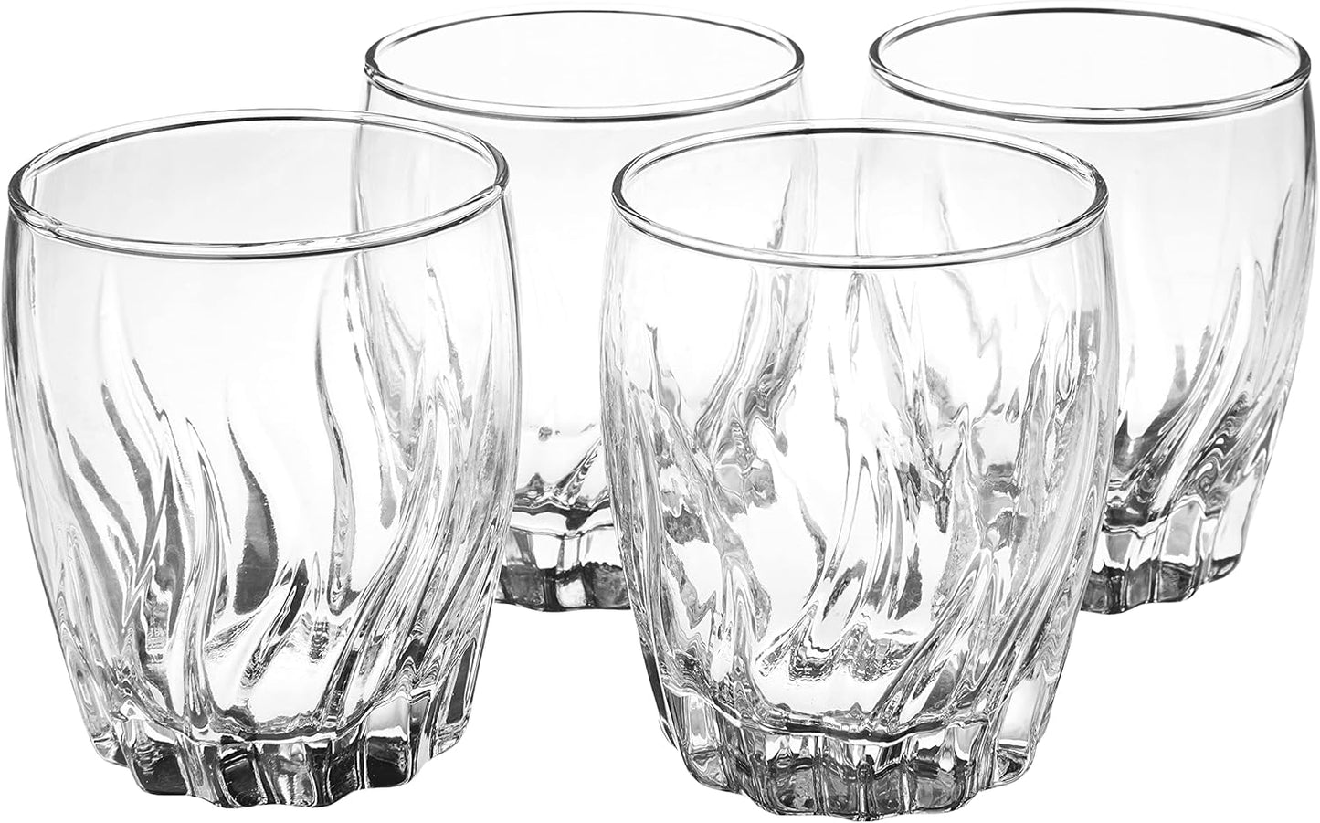 Anchor Hocking Central Park Drinking Glasses, 12 oz (Set of 4) -