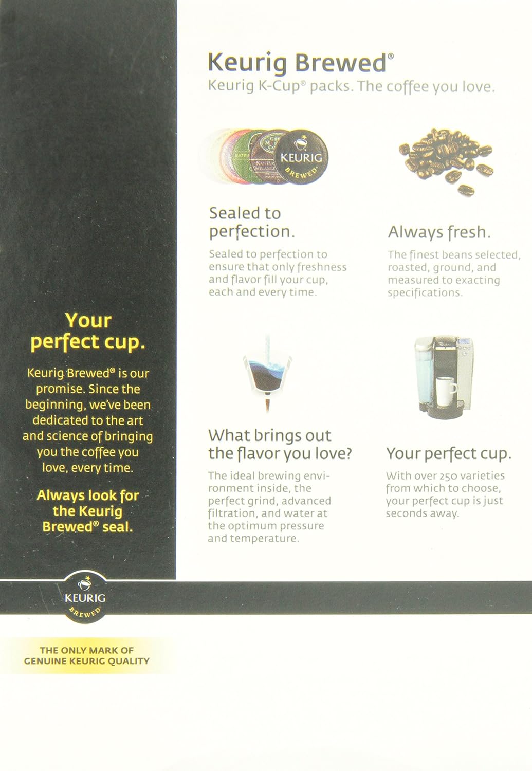 Barista Prima Decaf Coffee, Italian Roast, Rich. Dark. European., 24- Count K-Cup