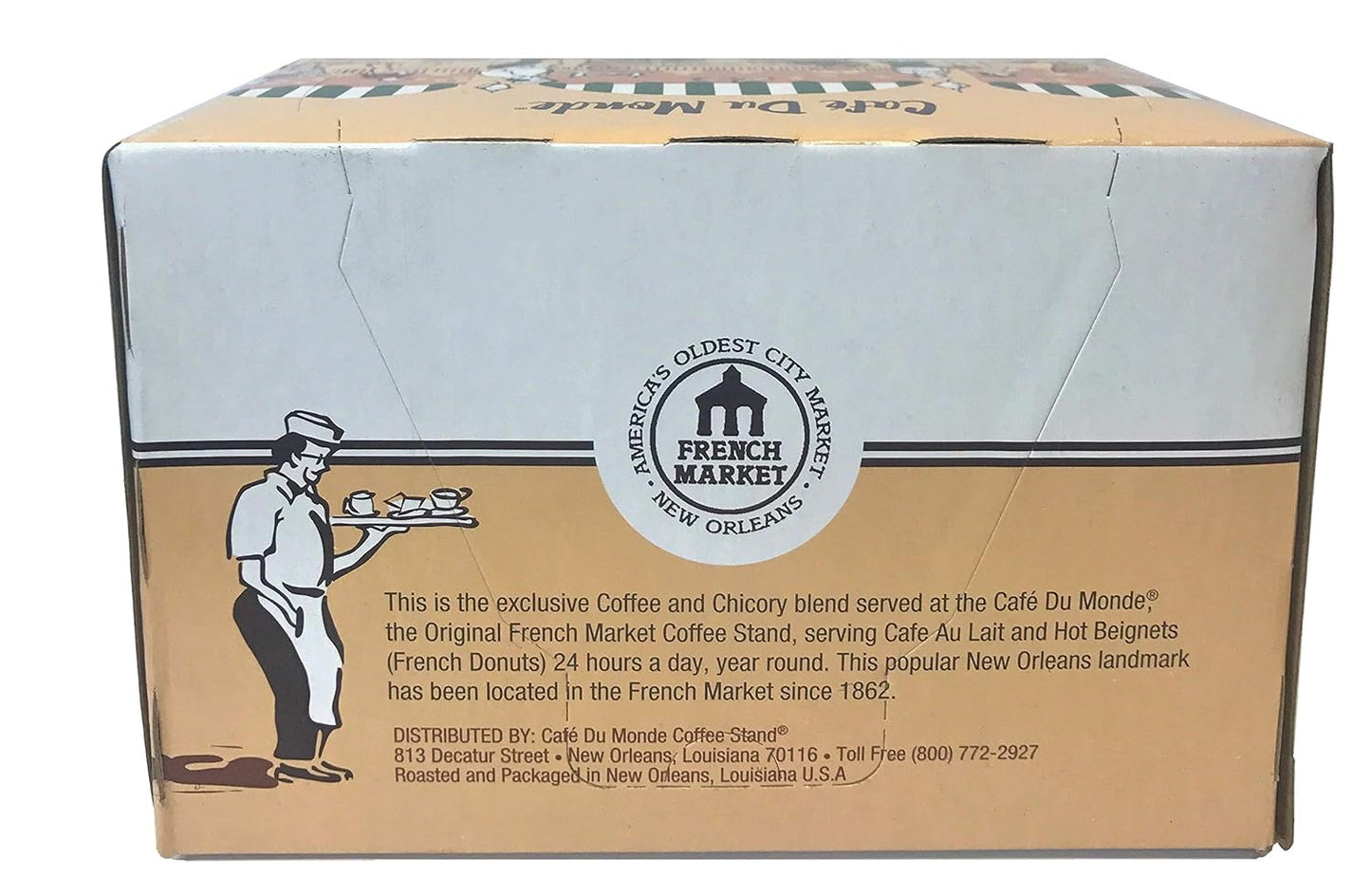 Cafe Du Monde Coffee and Chicory Single Serve Cups 72 Count