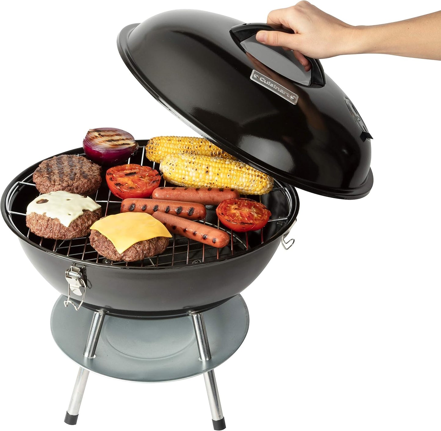 Cuisinart CCG-216 Portable Charcoal Grill, 16", Black