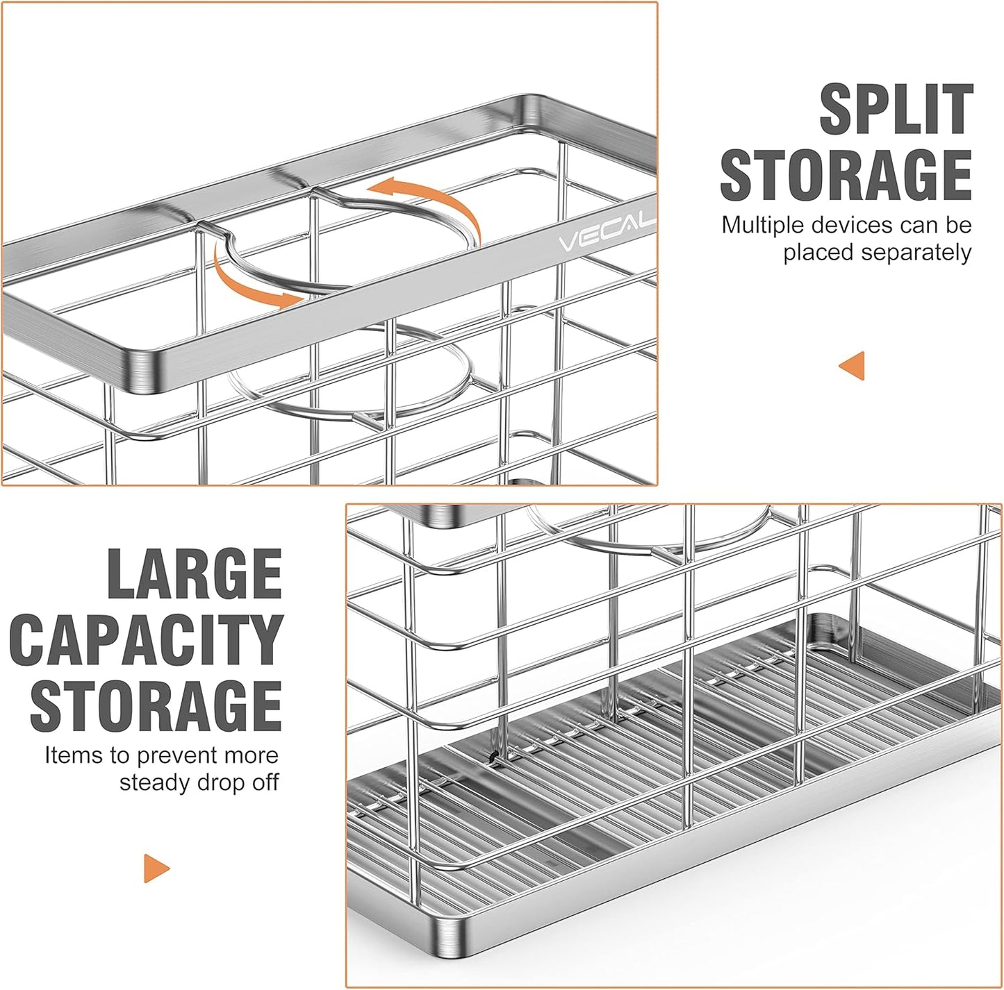 Hair Dryer Holder - Hair Tool Organizer Wall Mount/Adhesive Blow Dryer Holder/Curling iron holder Cabinet Door Bathroom Organizer for Hair Dryer, Curling Wands, Hair Straighteners