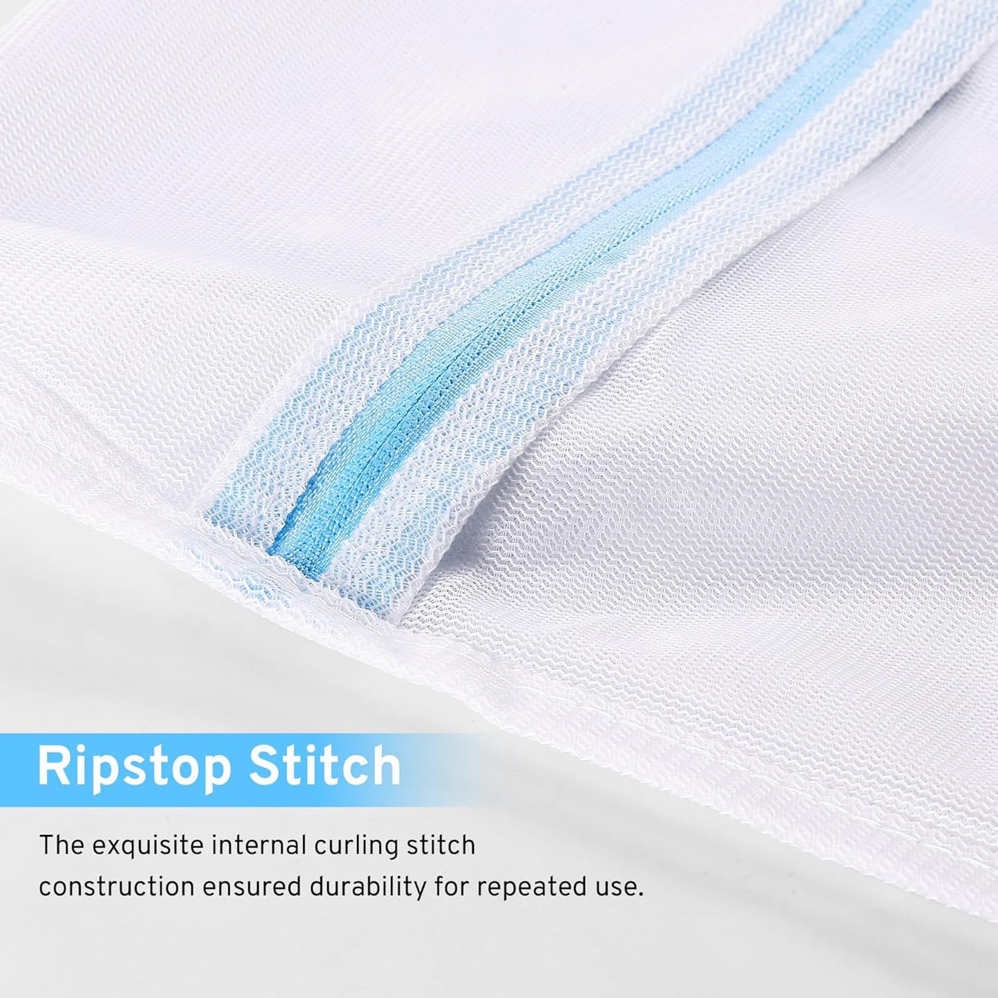 4 Pcs Mesh Laundry Bags Set for Delicates with AUTO-Lock Zipper, Lingerie Bags for Washing Delicates, Laundry Bags Mesh Wash Bags, Delicates Laundry Bag for Jeans,Blouse,Stocking,Bra(Medium,12" x 16")