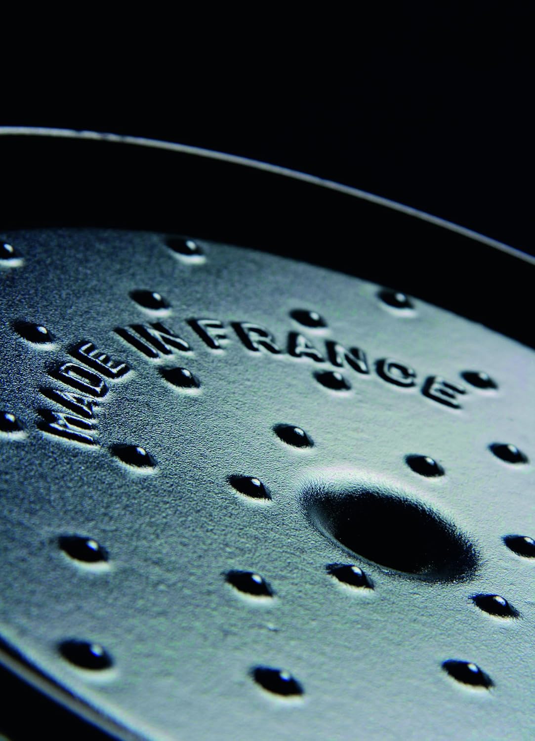 staub La Cocotte Oval 40500-276 Pico Cocotte Oval Gray 10.6 inches (27 cm) Large Two-Handed Cast Enameled Pot, Induction Compatible