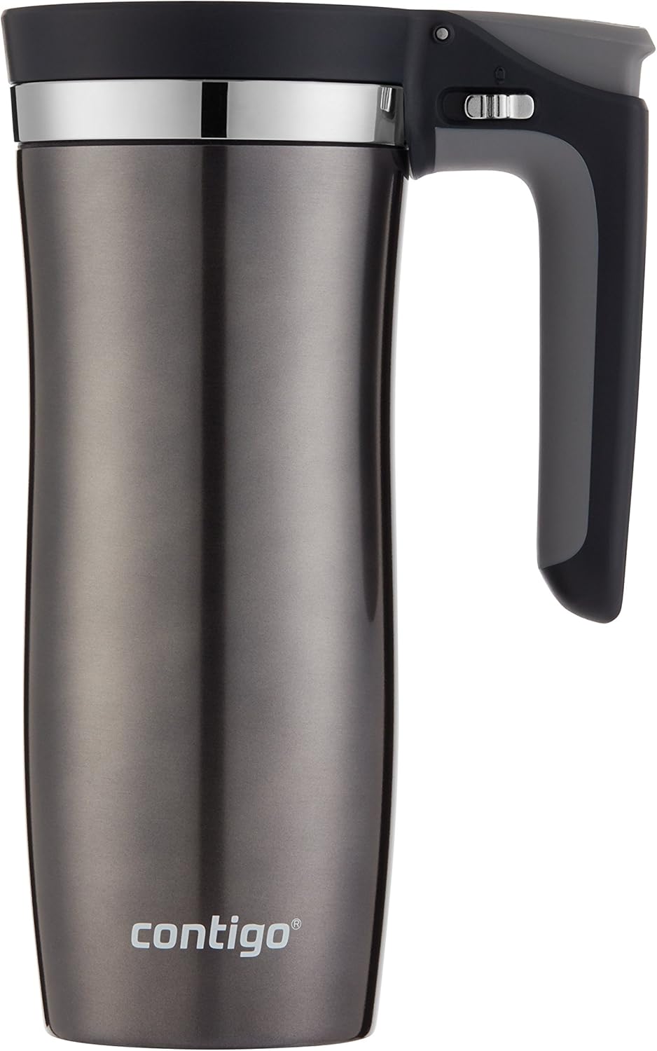 Contigo Handled AUTOSEAL Stainless Steel Travel Mug with Easy-Clean Lid 16 oz.