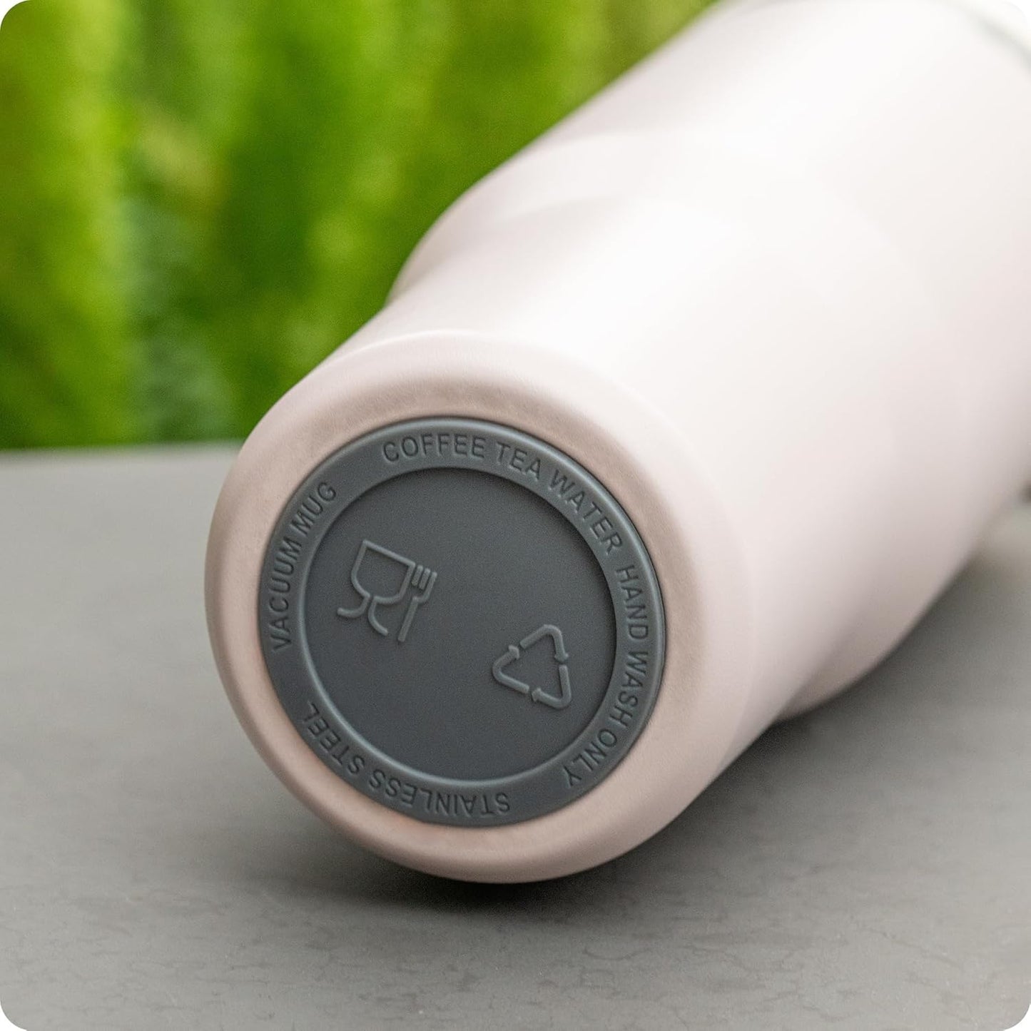 Silicone Bottom Protector for The Bottom of Mugs and Other Containers with a Bottom Diameter of 2.75" 70 mm,Multi-Use Non-Slip Mat(6 Pack)