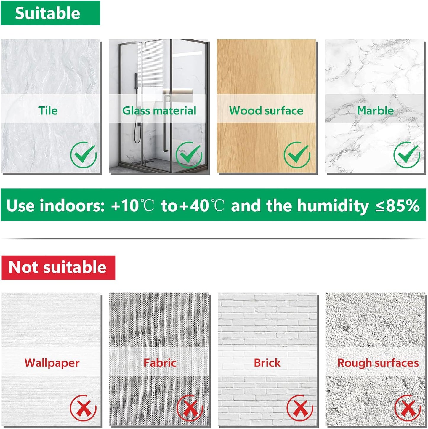 reliahom 10 Pack Broom Holder Wall Mount Mop Grippers No Drilling Self Adhesive Anti-Slip Mop Handle Hanger Dustpan and Broom Organizer Garage Storage Racks-White