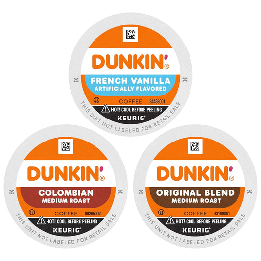 Dunkin' Best Sellers Coffee Variety Pack, 60 Keurig K-Cup Pods