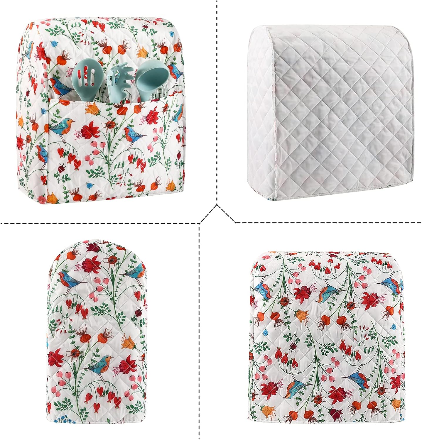 Stand Mixer Cover,Kitchen Mixer Cover Compatible With 5-8 Quart Kitchenaid Hamilton Mixers,Pioneer Woman Kitchen Aid Covers for Stand Mixer,Pioneer Women Kitchen Aid Mixer Assecories