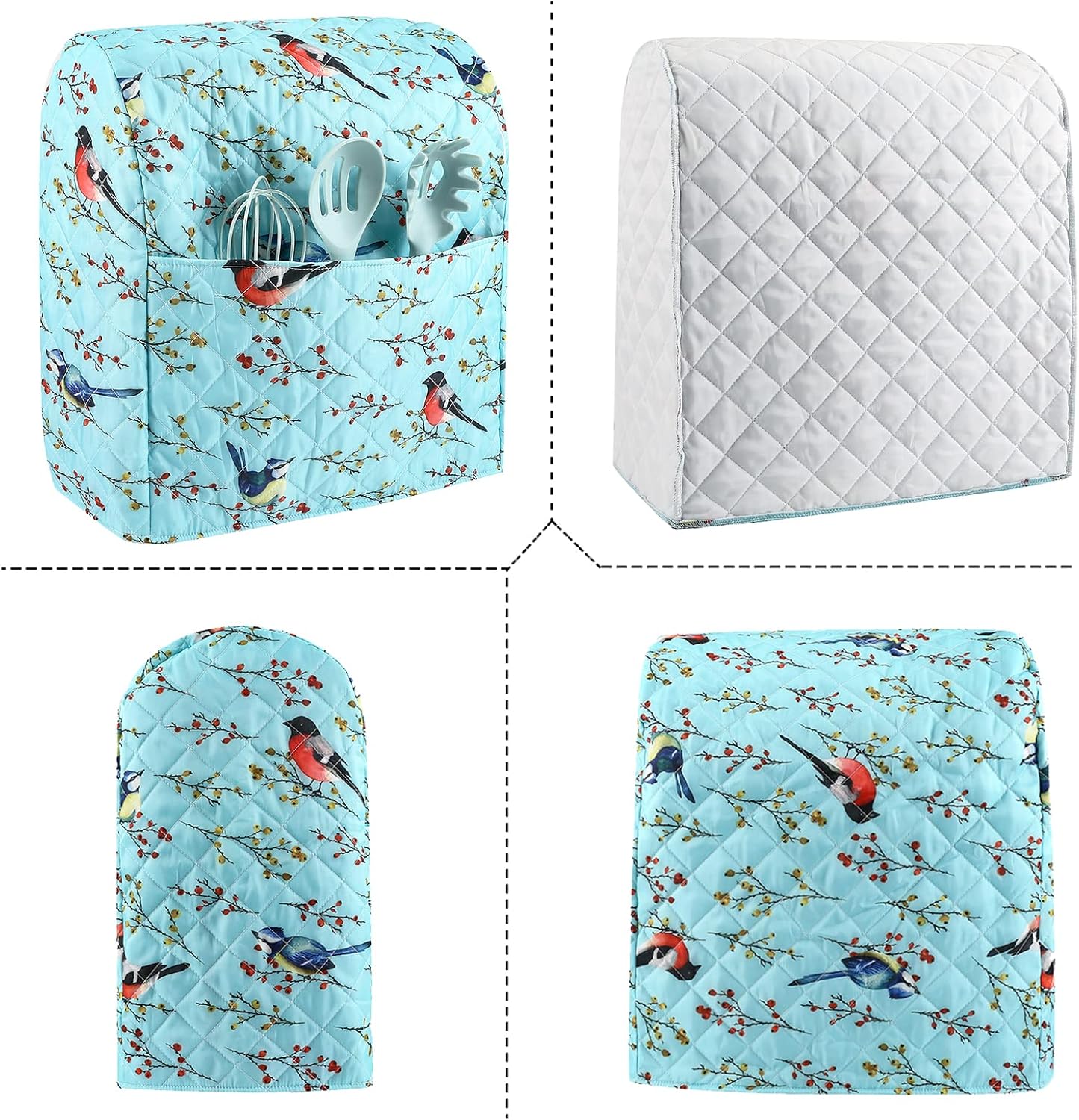 Stand Mixer Cover,Kitchen Mixer Cover Compatible With 5-8 Quart Kitchenaid Hamilton Mixers,Pioneer Woman Kitchen Aid Covers for Stand Mixer,Pioneer Women Kitchen Aid Mixer Assecories