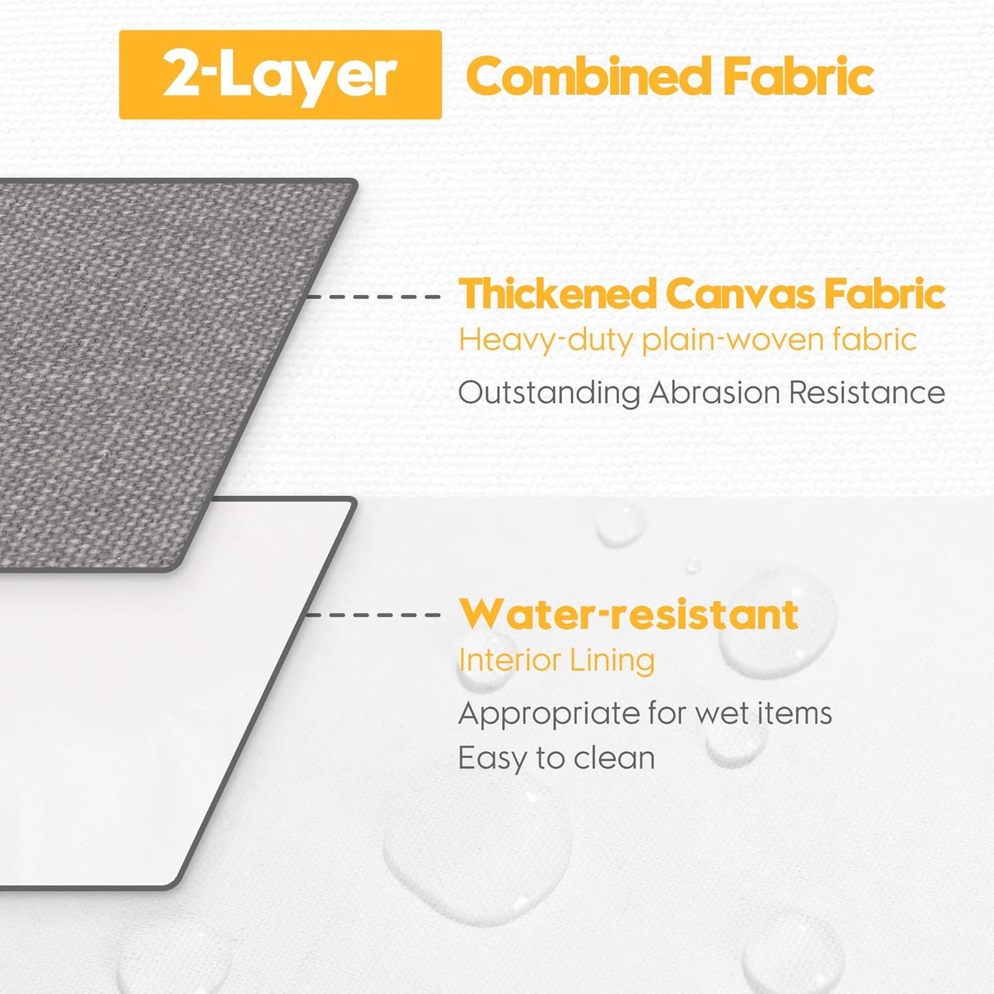 Hinwo 102L XXL Storage Bins, 2-Pack Closet Organizers and Storage, Foldable Clothes Storage Baskets with Handles, Containers for Clothing, Blanket, Comforters, Toys, Bedding (Gray)