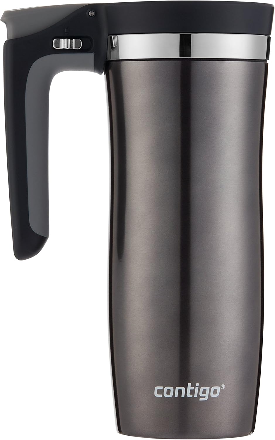 Contigo Handled AUTOSEAL Stainless Steel Travel Mug with Easy-Clean Lid 16 oz.