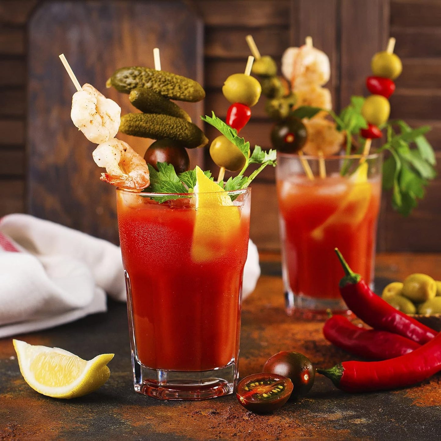 Minisland Premium 6 inch Bamboo Skewers for Appetizers Fruit Kabobs 3mm Thin Small Short Wooden Food Sticks 100 Counts, Many Sizes Choices 4.7"/5.5"/6"/7"/8"/10"/12" -MSL164