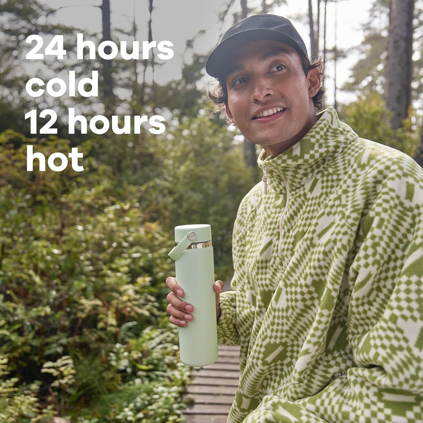 Hydro Flask 40 Oz Wide Flex Cap Tonal Trillium