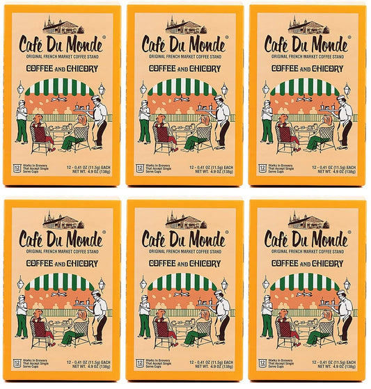 Cafe Du Monde Coffee and Chicory Single Serve Cups 72 Count
