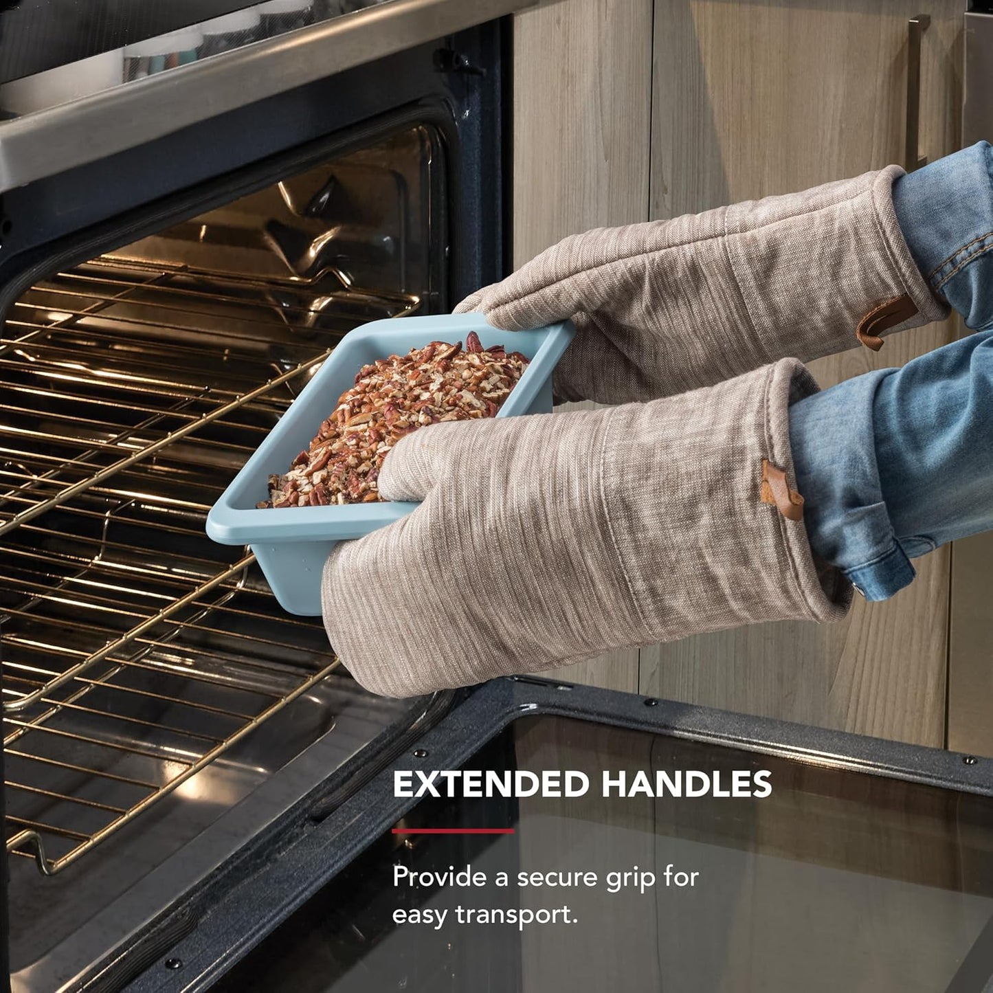 KitchenAid 9x5in Nonstick Aluminized Steel Loaf Pan, Mineral Water